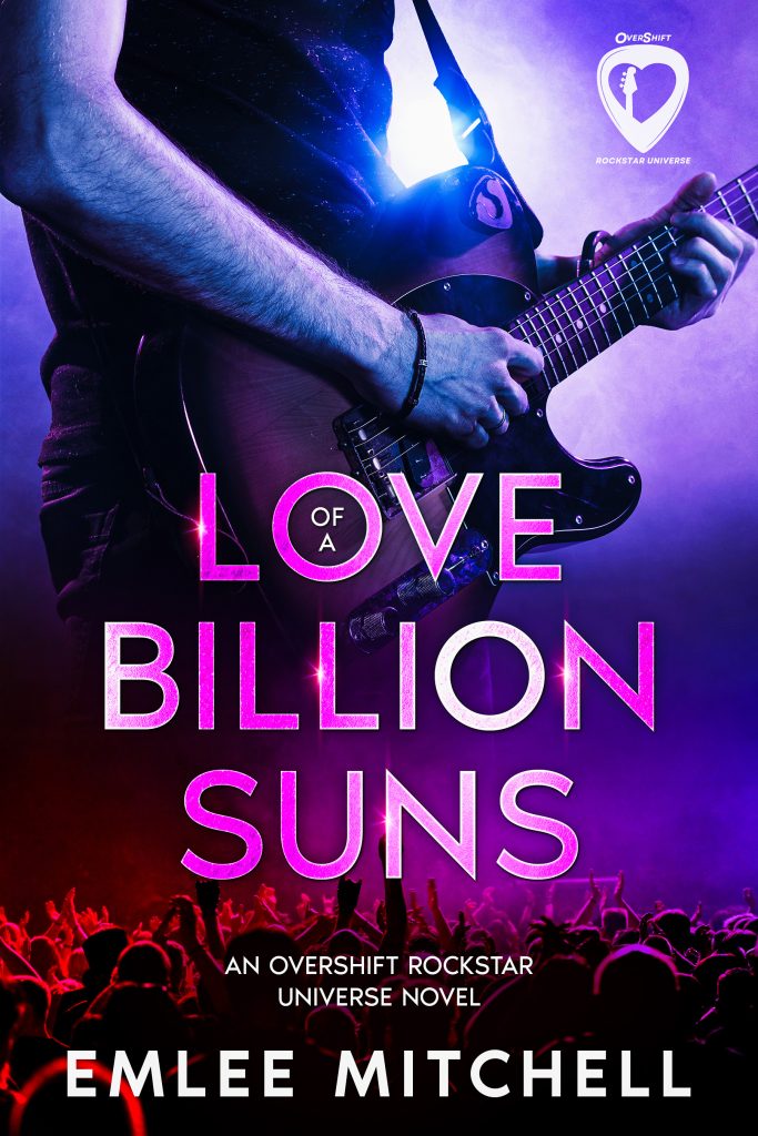 Cover of "Love of a Billion Suns" (an Overshift Rockstar Universe novel)